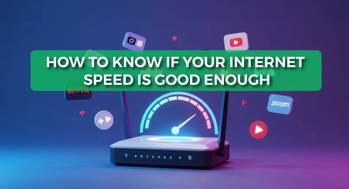 You are currently viewing How to know if your internet speed is good enough